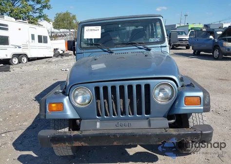 1997 Jeep Wrangler Se from USA, damaged, VIN 1J4FY29P7VP538704